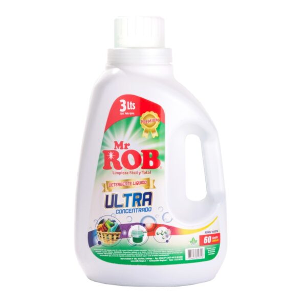 Detergente Verde Ultra Concentrado Mr Rob 3000 ml