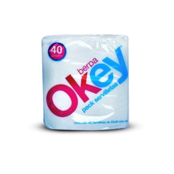 Servilletas Okey 40 un (2)